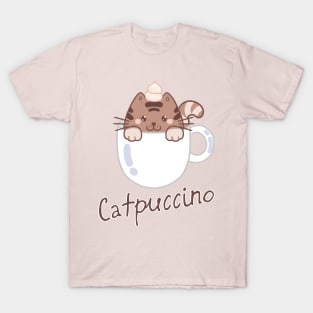 Catpuccino cappuccino T-Shirt